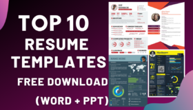 Top 10 Resume Templates Free Download