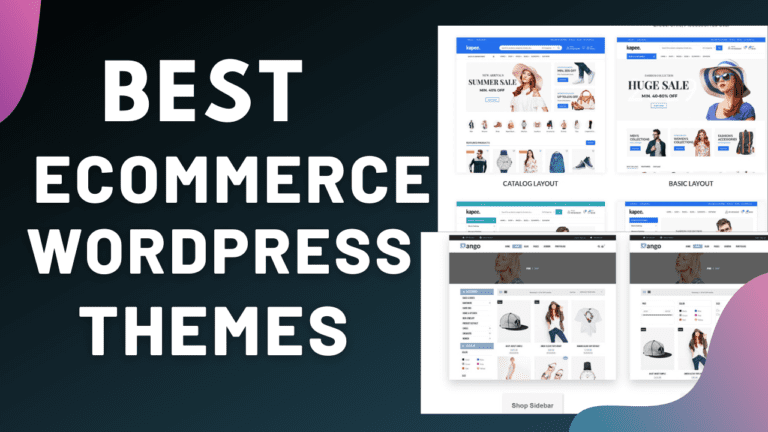 Best wordpress themes for eCommerce