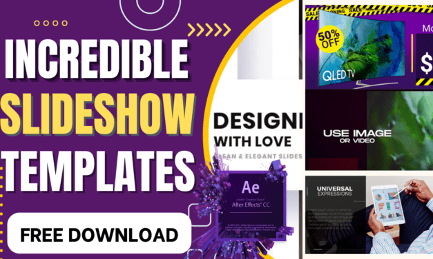 15 Free After Effects Slideshow Templates