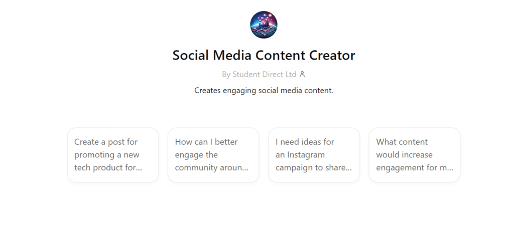 Using ChatGPT to create engaging social media content for income generation