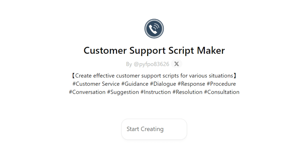 Creating customer support scripts with ChatGPT for additional income