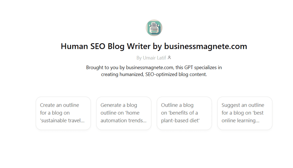 Using Human SEO Blog Writer to build and monetize a blog effectively