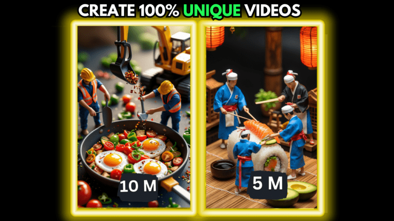 How to Create Unique Tiny World Miniature Videos with AI